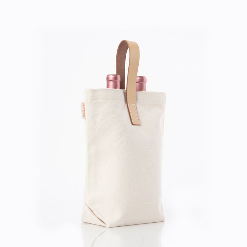 CB Station Two Bottle Wine Tote