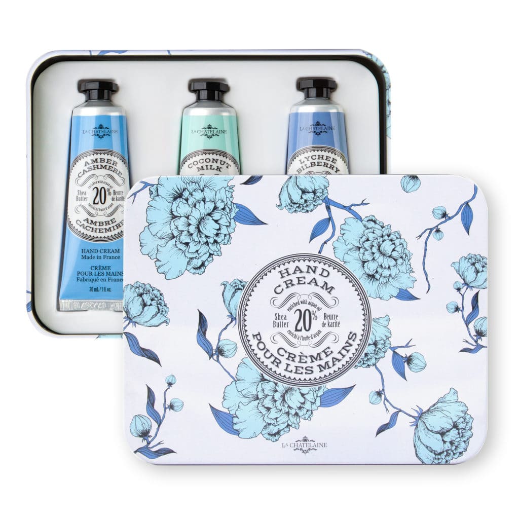 La Chatelaine Beauty Winter White Hand Cream Trio