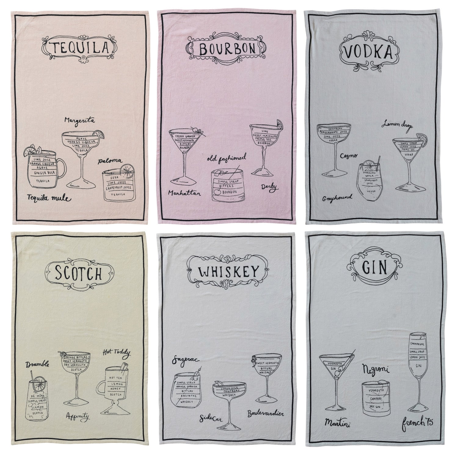 Cocktail Bar Napkins