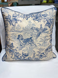 Hunting Dog Print Pillow