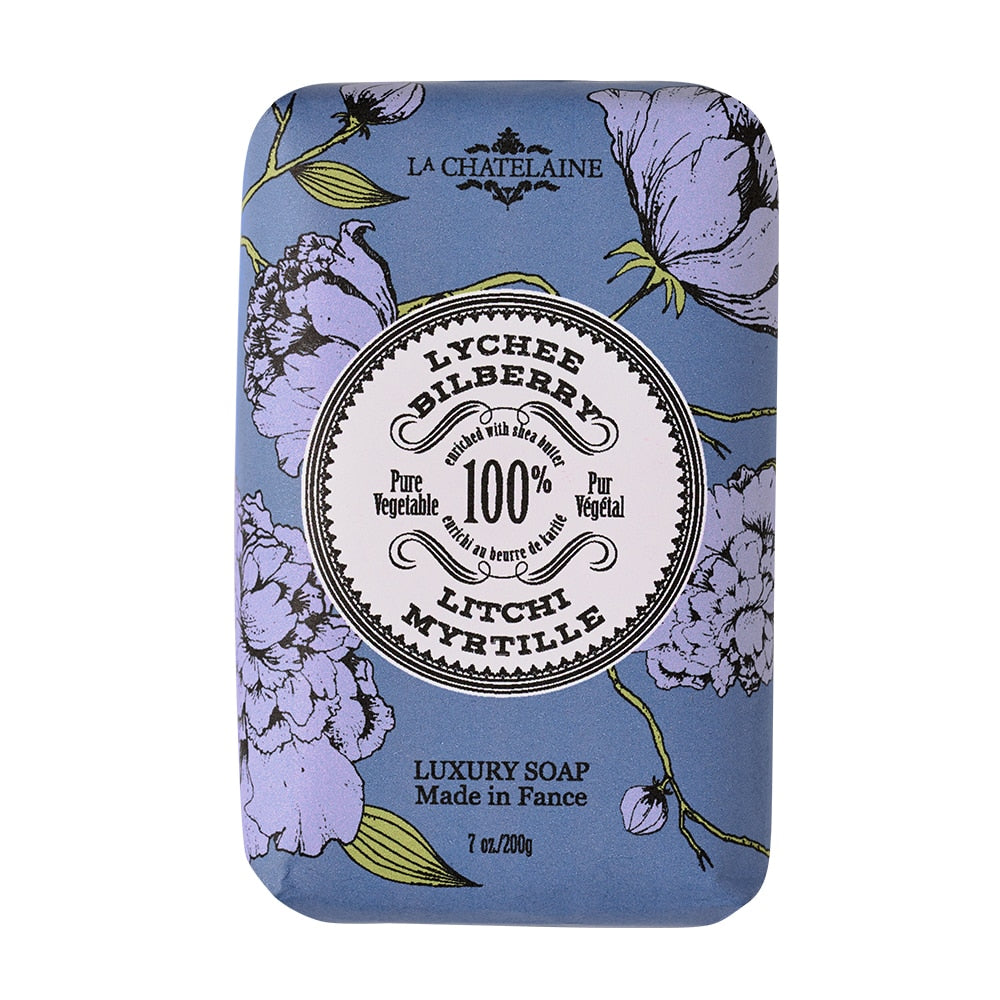 La Chatelaine Beauty Lavender Luxury Soap Trio