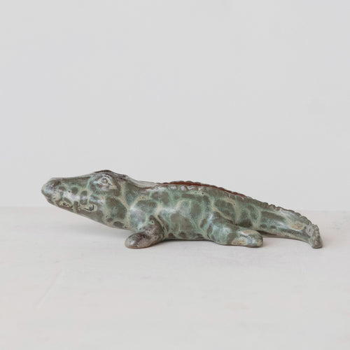 Alligator Matchstick Holder with Striker