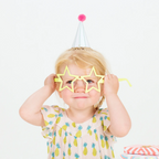 MM Stripe Pom Mini Party Hats